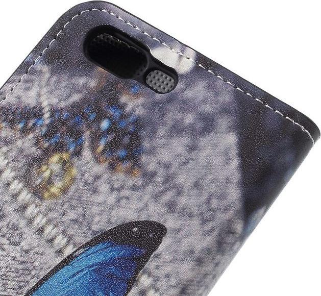 Immagine prodotto MU Style Custodia a libro in pelle con motivo (OnePlus 5)