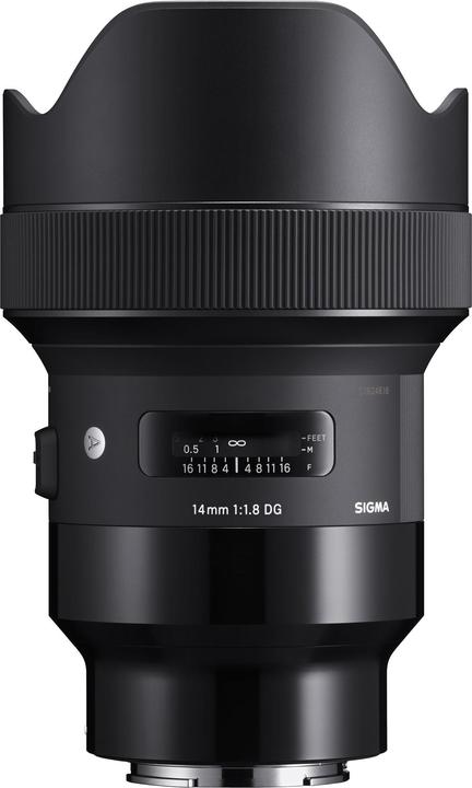 Actual product image Sigma 14mm f/1.8 DG HSM ART, Sony E (Sony E, full size, APS-C / DX)
