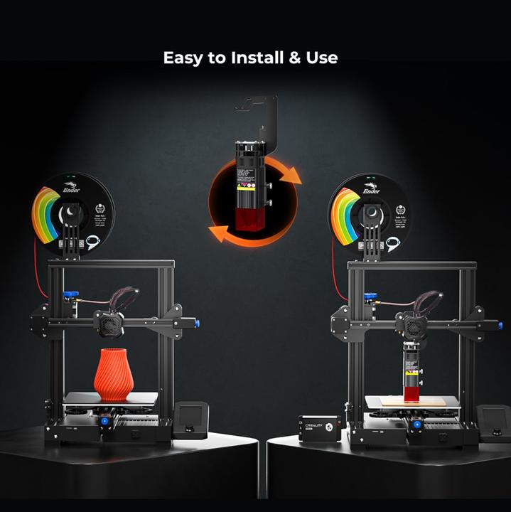 Produktbild Creality 10W Laser-Modul mit Steuerungsbox (Zubehör)