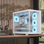 Produktbild AeroCool P500C-G-WT-v1 (Mini-ITX, mATX, ATX)