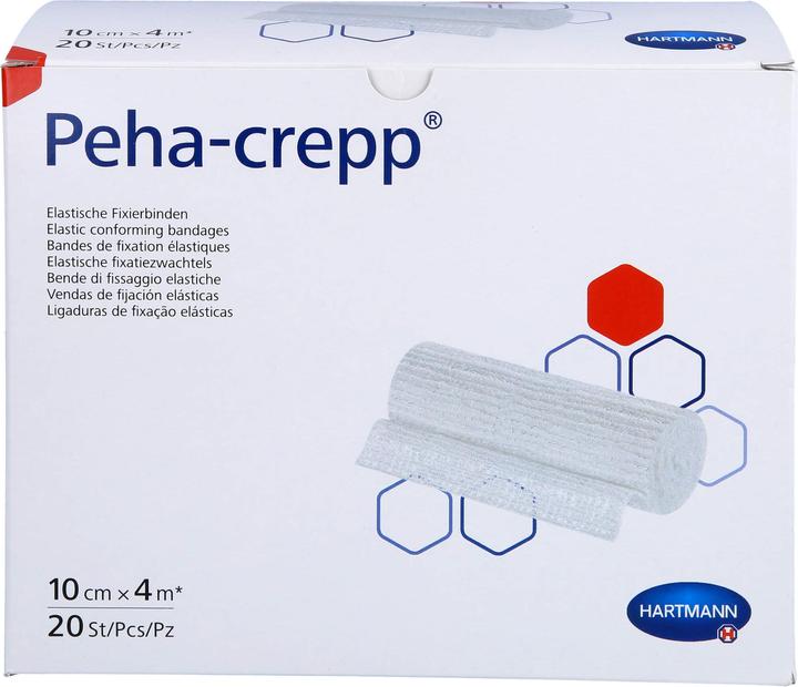 Actual product image IVF Hartmann Kreppbinde 4mx10cm weiss
