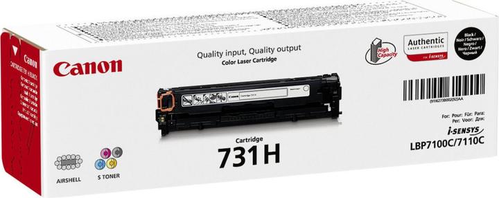 Actual product image Canon 731h (FC)