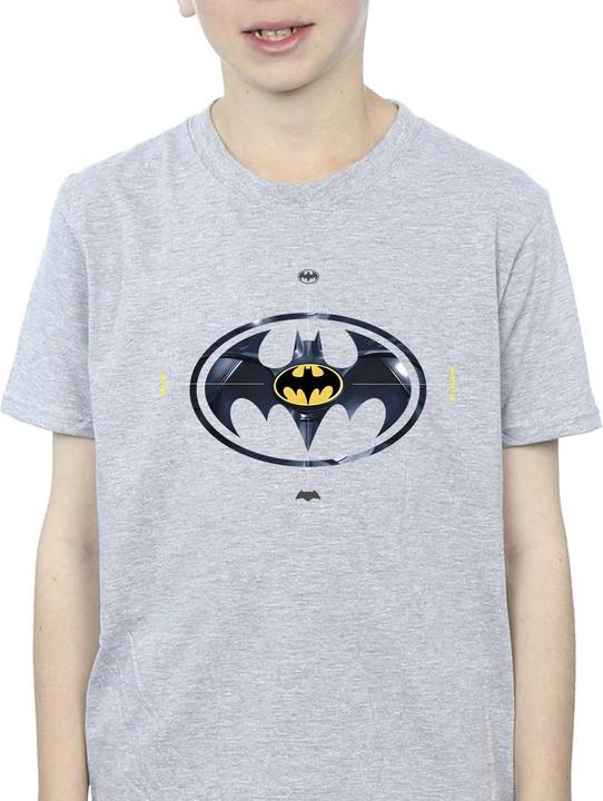 Image du produit - T-shirt THE FLASH BATMAN METAL LOGO - Garçon (152, 158)