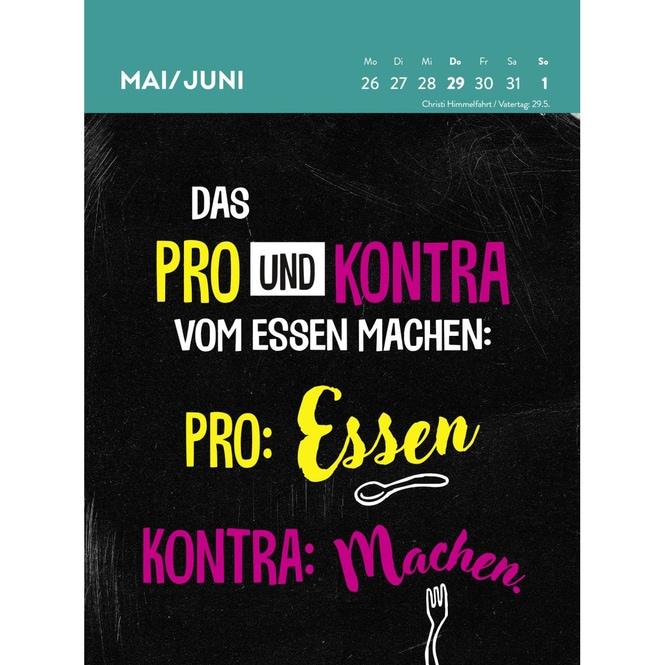 Produktbild Wochenkalender 2025: Ich bin nicht faul. Ich hab nur keine Lust (Deutsch)