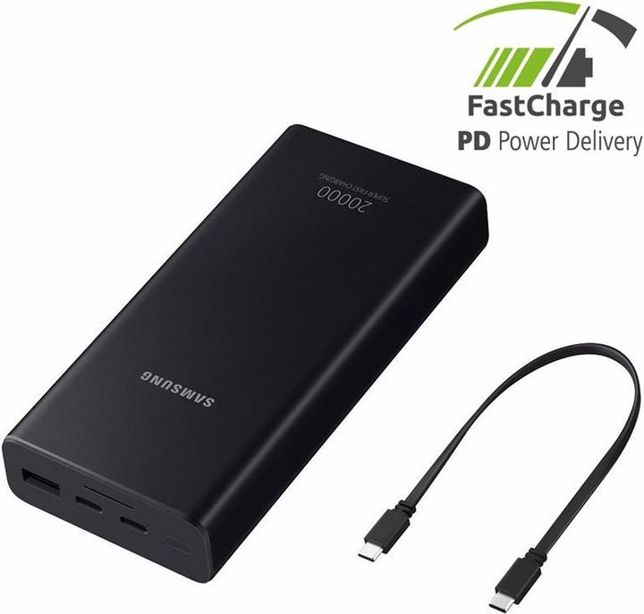 Immagine prodotto Samsung EB-P5300XJ (20000 mAh, 25 W, 74 Wh)