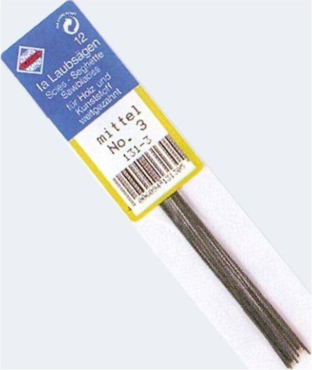 Actual product image Pebaro Fretsaw blades
