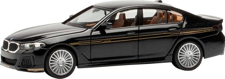 Herpa 421065-002 H0 PKW Modell BMW Alpina B5 Limousine, schwarz