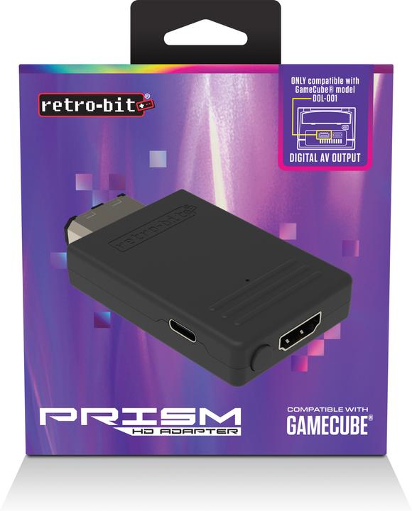 Actual product image retro-bit Prism HD Adapter for Gamecube - Accessories - Nintendo GAMECUBE