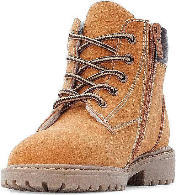 Produktbild La Redoute Collections Gefütterte Boots mit Schnürung und Reissverschluss (30)
