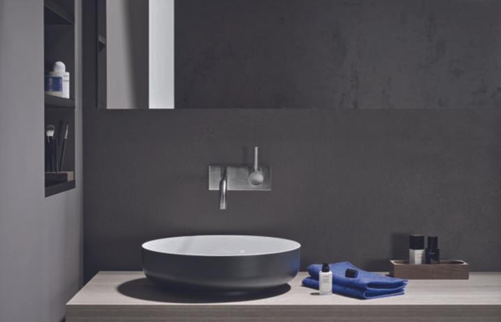 Actual product image Alape top basin AB.SO450.1, round diameter 45,0cm, 3503000000 (450 mm, 570 mm)