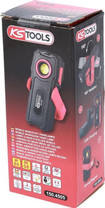 Produktbild KS Tools Mobile Werkstatt-Handlampe 300 Lumen (130 lm)