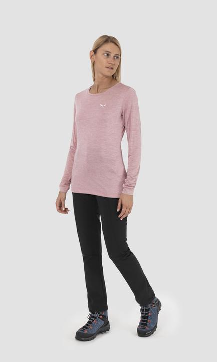 Actual product image Salewa Women's Puez Melange Dry L/S Tee (46, 3XL)