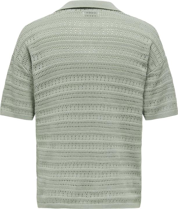 Actual product image Only & Sons ONSGRAYSON Gestricktes Polo-Hemd Polo (L)