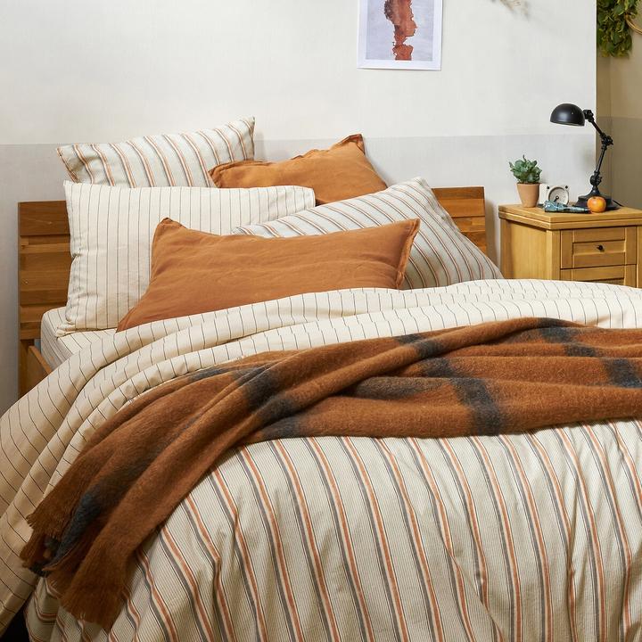 Image du produit La Redoute Interieurs Scenario Coton Lave (Taie d'oreiller, 63 x 63 cm)
