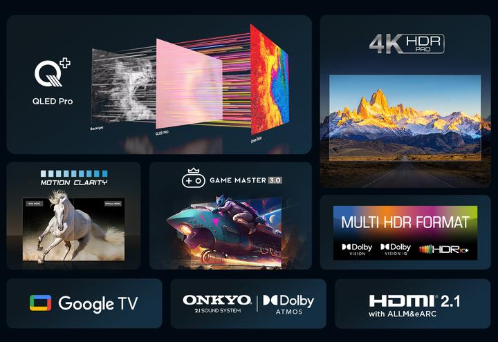 Produktbild TCL 55C655 (55", QLED, 4K, 2024)