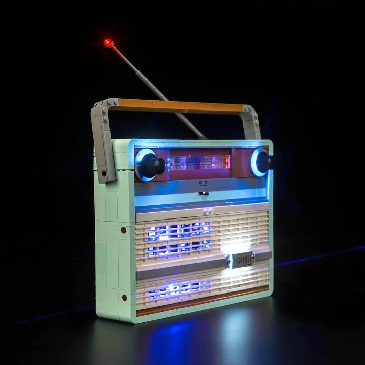 Produktbild BrickBling LED Licht Set für LEGO - Retro Radio (10334)