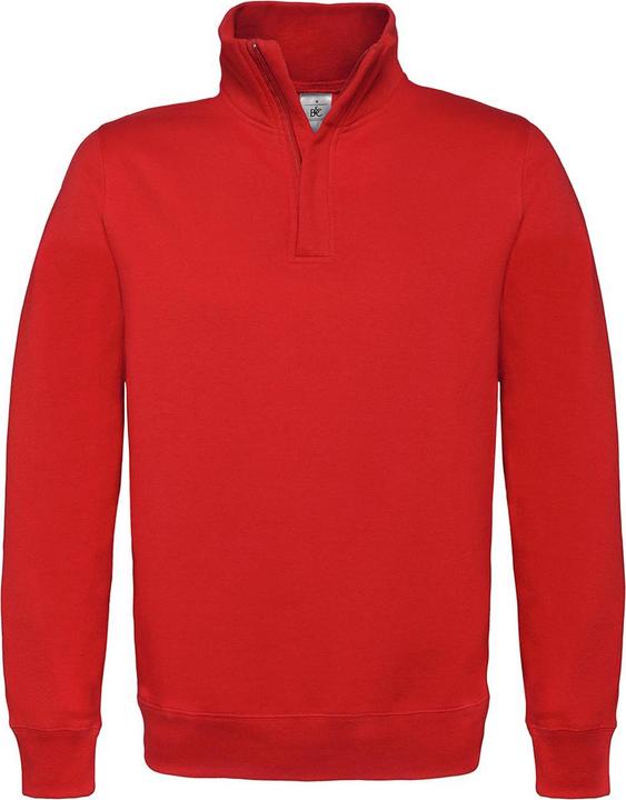 Immagine prodotto B&C Felpa uomo ID.004 Cotone Quarter Zip (3XL)
