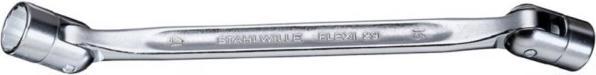 Actual product image Stahlwille Hinged double-end socket wrench (17 mm, 19 mm)