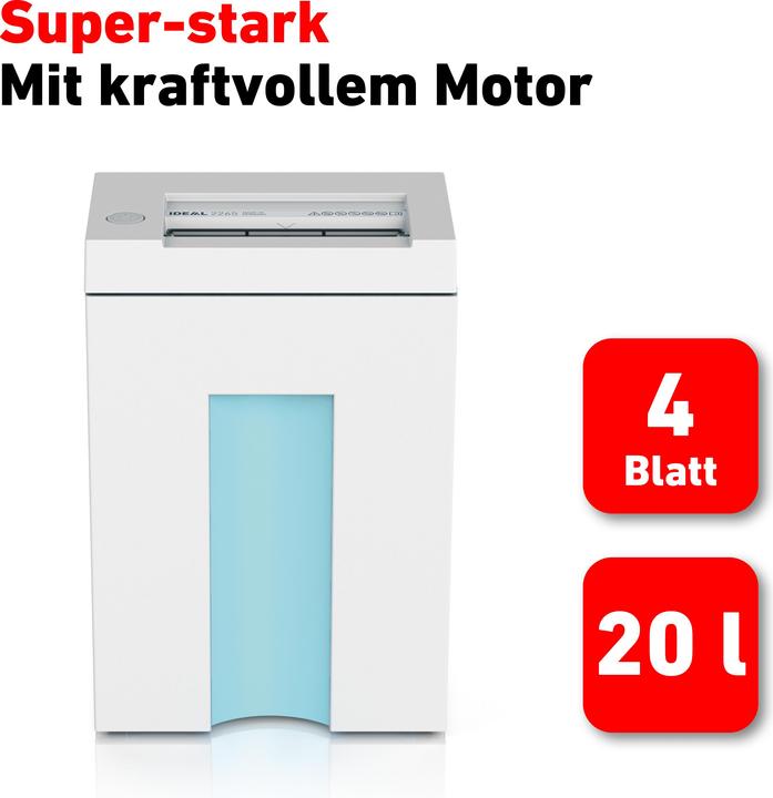 Actual product image Ideal Document shredder 2265 (Particle cut)