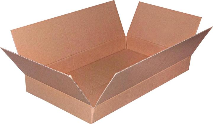 Produktbild Office Products Verpackungskarton, geschlossen, 627x367x66mm, typ inp a, grau
