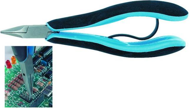 Actual product image Lindstrom R) flat nose plier,20mm jaw (146.50 mm)