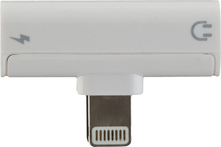 Peter Jäckel DUAL ADAPTER Connessione Lightning e jack da 3,5 mm (Lightning, Jack da 3.5mm)