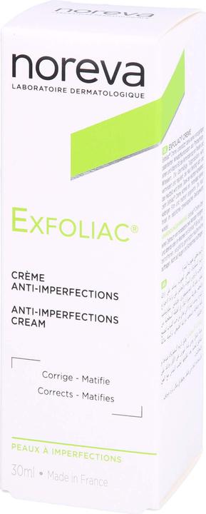 Image du produit Noreva Exfoliac crème contre les impuretés de la peau, 30 ml de crème (30 ml)