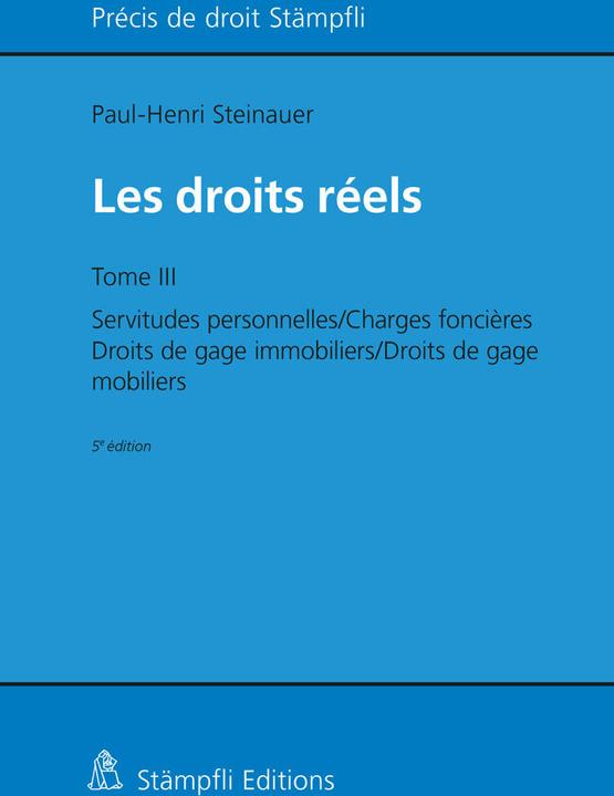Immagine prodotto Les droits réels (Francese, Carlo Teuschl, 2021)