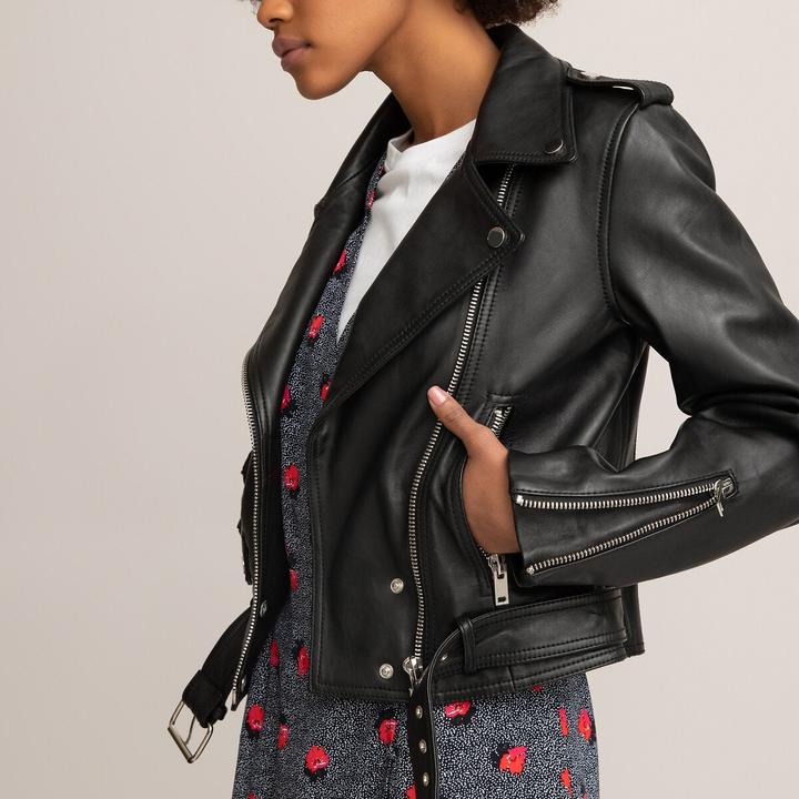 Produktbild La Redoute Collections Lederjacke Gaston (48)
