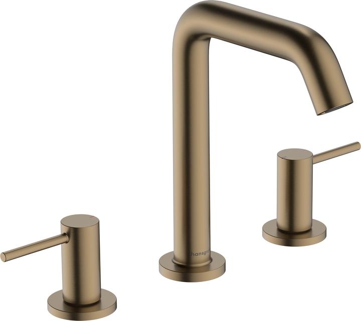 Actual product image hansgrohe Tecturis S 3-hole basin mixer 150, 139 mm projection, 73330
