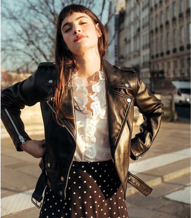 Produktbild La Redoute Collections Lederjacke Gaston (48)
