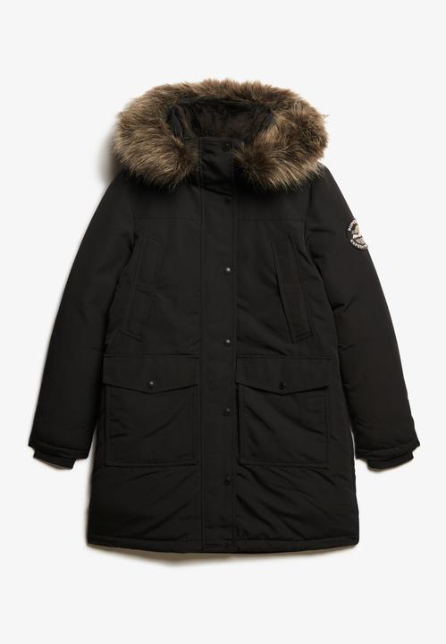 Produktbild Superdry EVEREST FAUX FUR PARKA JACKET Dames Jas - Maat XS (XS)