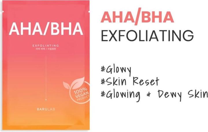 Produktbild Barulab The clean vegan mask - AHA/BHA (20 ml)