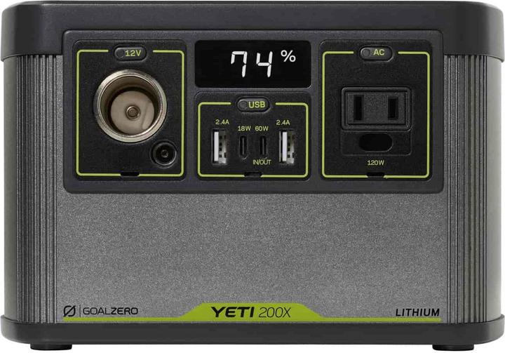 Image du produit Goal Zero Yéti 200X (187 Wh, 2.27 kg)
