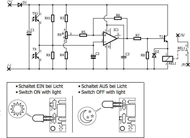 Produktbild Kemo Lichtschranke