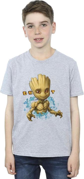 Immagine prodotto Guardians of the Galaxy Groot Flowers Maglietta Ragazzi (140, 146)