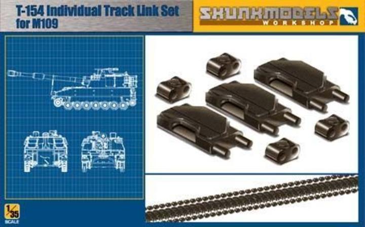 Actual product image Skunkmodels Workshop T-154 TRACK-LINK FOR M109A6