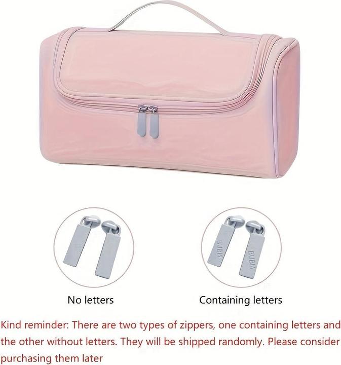 Produktbild Only-Bags.Store Multifunktionale Kosmetiktasche für Haartrockner, Lockenstab, Styling-Tools - PU-Material
