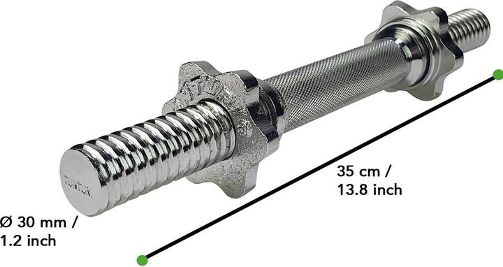 Immagine prodotto Tunturi Kurzhantelset 10 kg (2 x 2,5 kg, 2 x 1,25 kg)