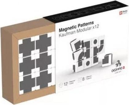 Actual product image Geomag Μαγνητικό Παιχνίδι Κατασκευών Cube Art Kaufman Modular 12τμχ PF.331.005.00