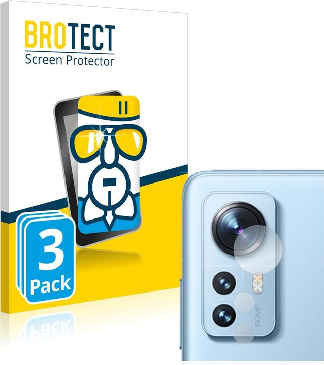 Actual product image BROTECT AirGlass Glass (3 Piece, Xiaomi 12)