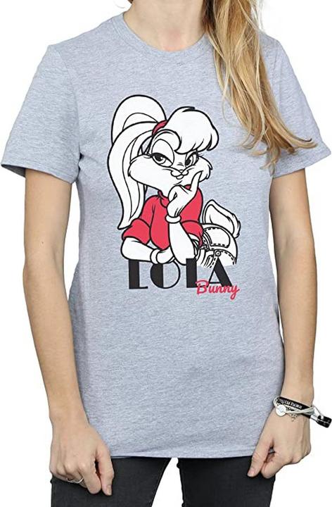Actual product image Looney Tunes Womens/Ladies Classic Lola Bunny Boyfriend T-Shirt (3XL)