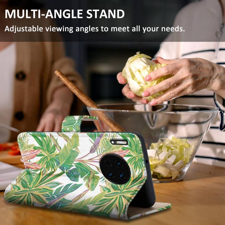 Produktbild Cadorabo Book Hülle mit Print (Huawei Mate 30)