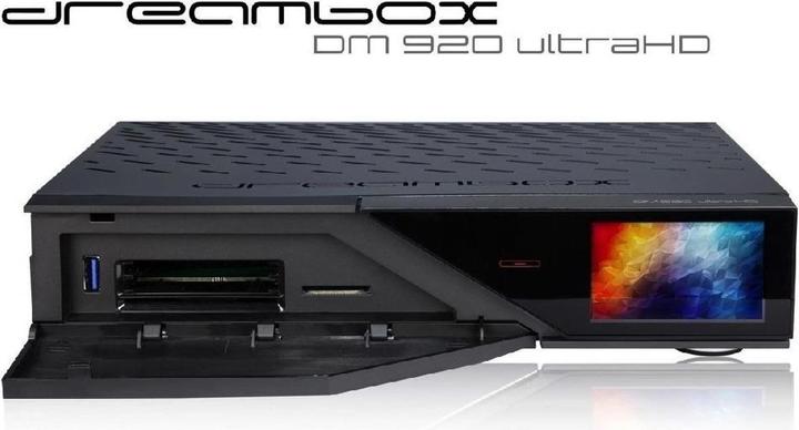 Actual product image Dreambox Dm 920 UHD (8 GB, DVB-S2X, CI Shaft, Hard drive)