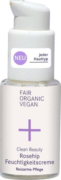 i+m Naturkosmetik Clean Beauty Rosehip Feuchtigkeitscreme (30 ml, Tagescreme)