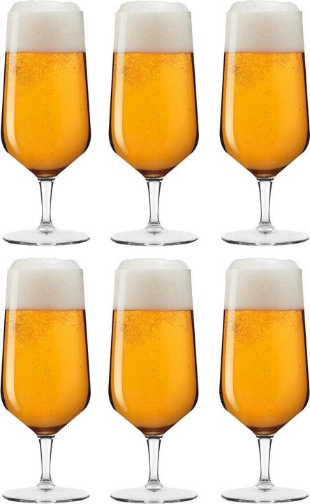Leonardo verre à bière Puccini 330 ml, 6 pièces, transparent (0.33 l, 6 x)