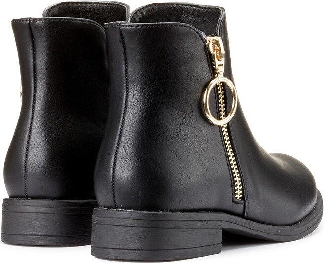 Actual product image La Redoute Collections Boots with zipper (33)