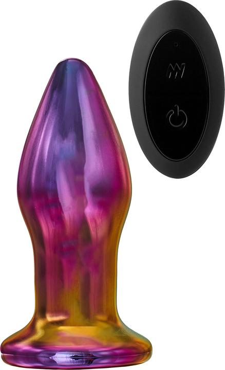 Dream Toys Glamour Glass Anal Vibrator Multicolour One Size