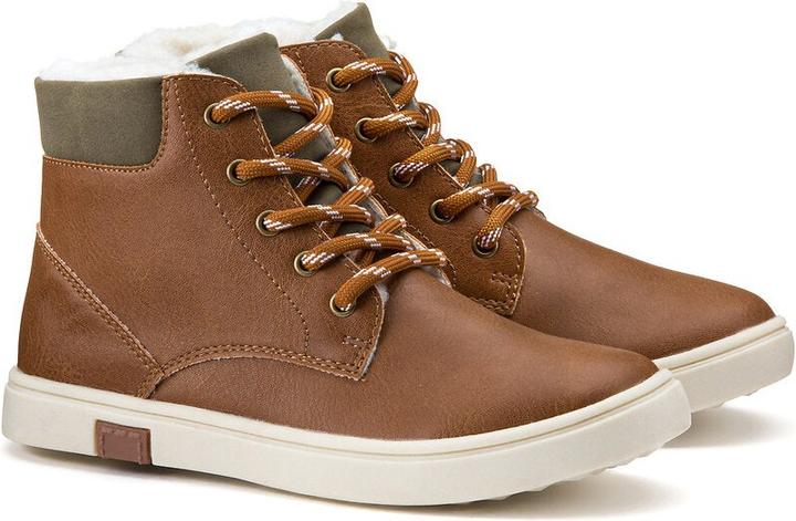 Actual product image La Redoute Collections Lined ankle boots with zipper (39)