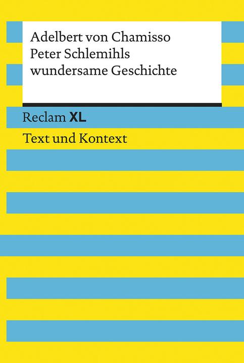 Produktbild Peter Schlemihls wundersame Geschichte. Textausgabe mit Kommentar und Materialien (Deutsch, Adelbert von Chamisso, 2020)